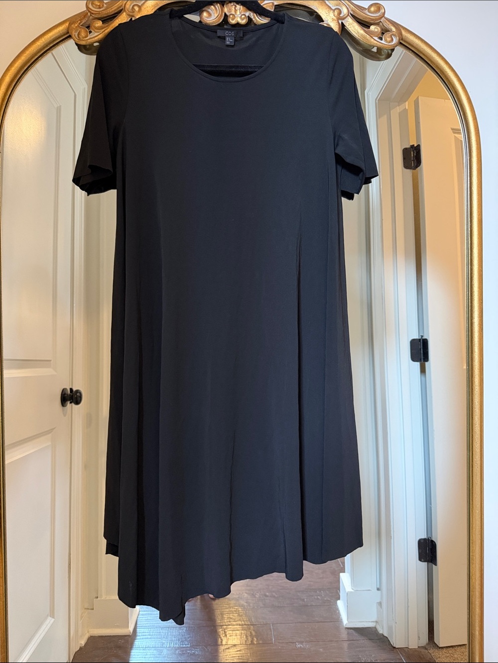 COS Black Swing Dress